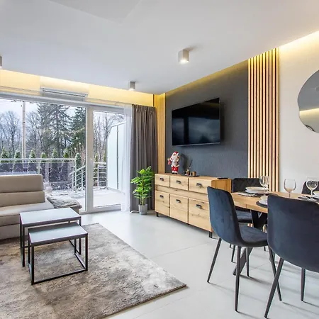 Mountain Spring- Premium 4-8 Os Z Jacuzzi, Sauna I Basenem W Cenie - Widok Na Gory *