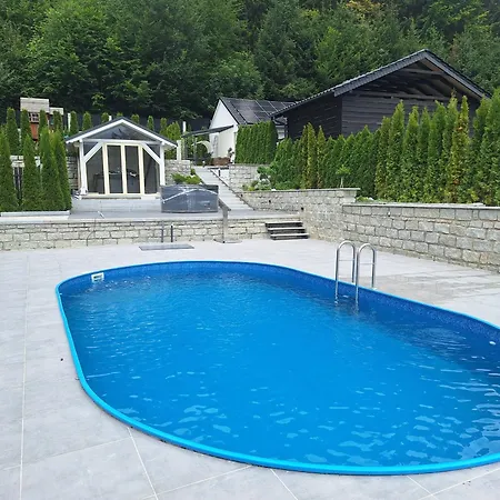 Mountain Spring- Premium 4-8 Os Z Jacuzzi, Sauna I Basenem W Cenie - Widok Na Gory Шклярска-Поремба