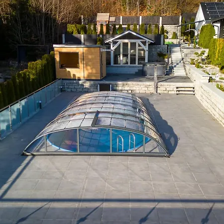 Mountain Spring- Premium 4-8 Os Z Jacuzzi, Sauna I Basenem W Cenie - Widok Na Gory Апартаменты
