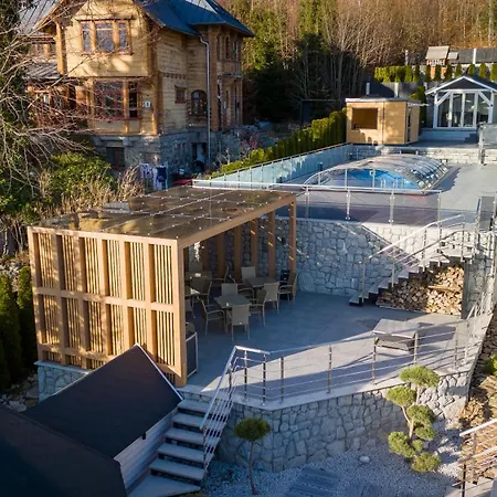 Mountain Spring- Premium 4-8 Os Z Jacuzzi, Sauna I Basenem W Cenie - Widok Na Gory * Шклярска-Поремба