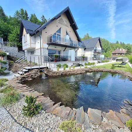 Mountain Spring- Premium 4-8 Os Z Jacuzzi, Sauna I Basenem W Cenie - Widok Na Gory Apartment