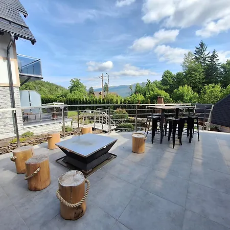 Mountain Spring- Premium 4-8 Os Z Jacuzzi, Sauna I Basenem W Cenie - Widok Na Gory Шклярска-Поремба