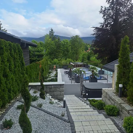 Mountain Spring- Premium 4-8 Os Z Jacuzzi, Sauna I Basenem W Cenie - Widok Na Gory Апартаменты Шклярска-Поремба